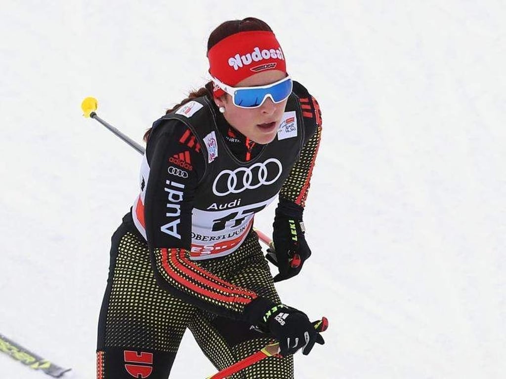 Katharina Hennig hat in Oberwiesenthal über 30 Kilometer Freistil gewonnen sowie gemeinsam mit Anne Winkler auch beim im klassischen Stil ausgetragenen Teamsprint. Foto: Karl-Josef Hildenbrand