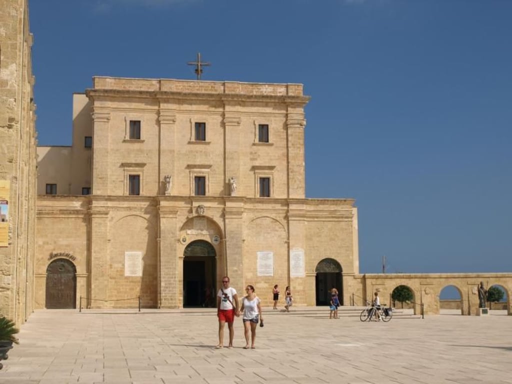 Die Santuario Santa Maria di Leuca ganz im Süden der Halbinsel Salento ist eine beliebtes Pilgerziel. Foto: Doris Burger