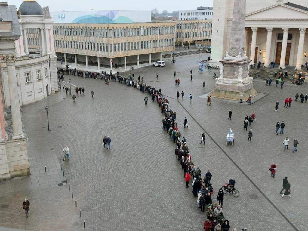 Das Museum Barberini hat sich als echter Pubikumsmagnet erwiesen. Foto: Bernd Settnik