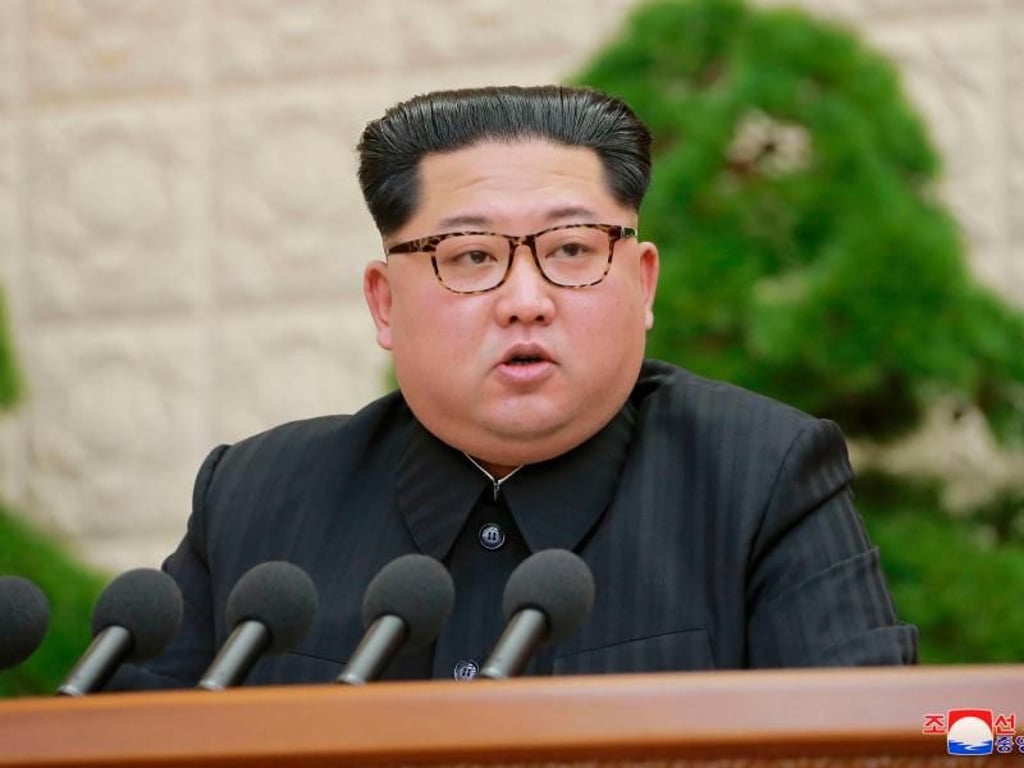 Kim Jong Un sieht das Atomprogramm als vollendet an. Foto: KCNA via KNS/AP