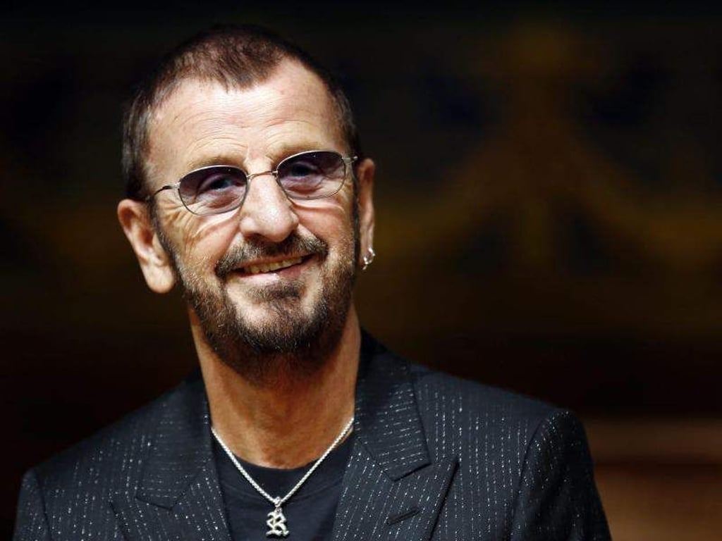 Der Ex-Beatles-Schlagzeuger gibt in Flensburg das erste von vier Deutschlandkonzerten. Foto: Sebastien Nogier