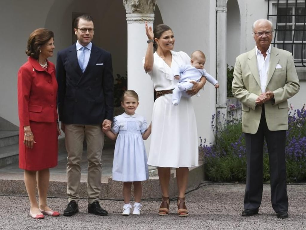 Kronprinzessin Victoria feiert im Kreise ihrer Familie ihren 39. Geburtstag. Foto: Jonas Ekstromer