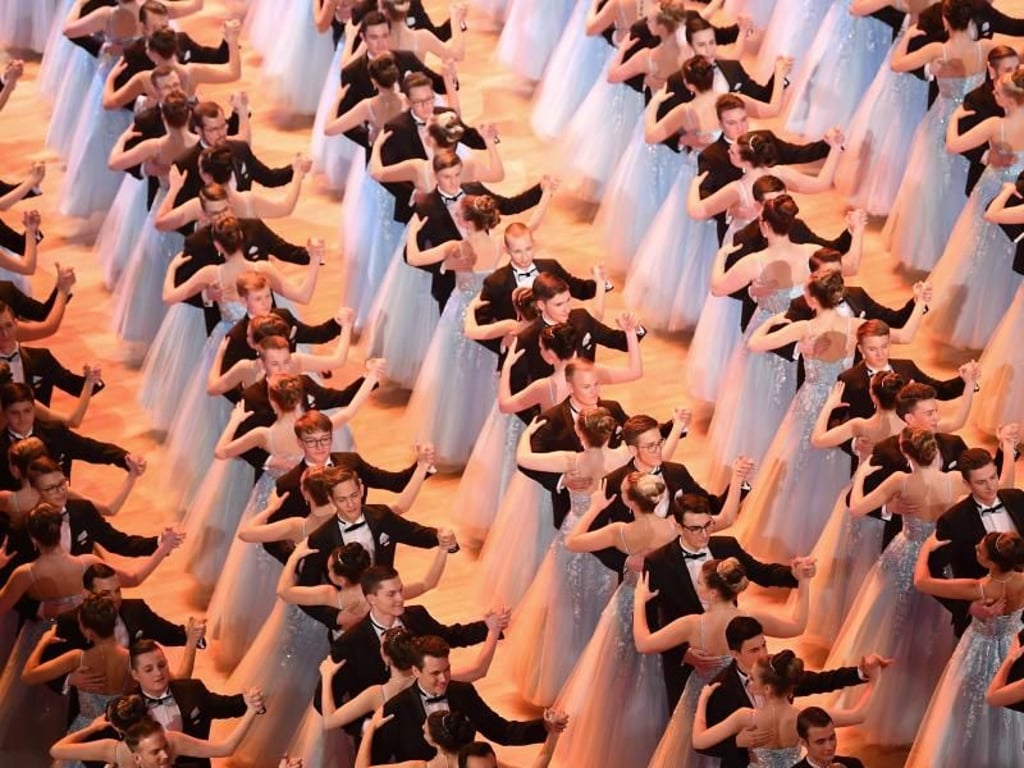 Perfekte Harmonie: Der Walzer der Debütanten. Foto: Britta Pedersen