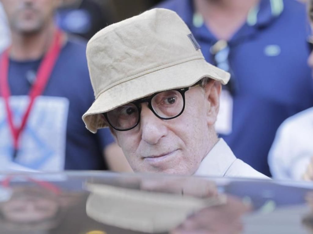 Woody Allen 2011 bei Dreharbeiten in Rom. Foto: Claudio Peri