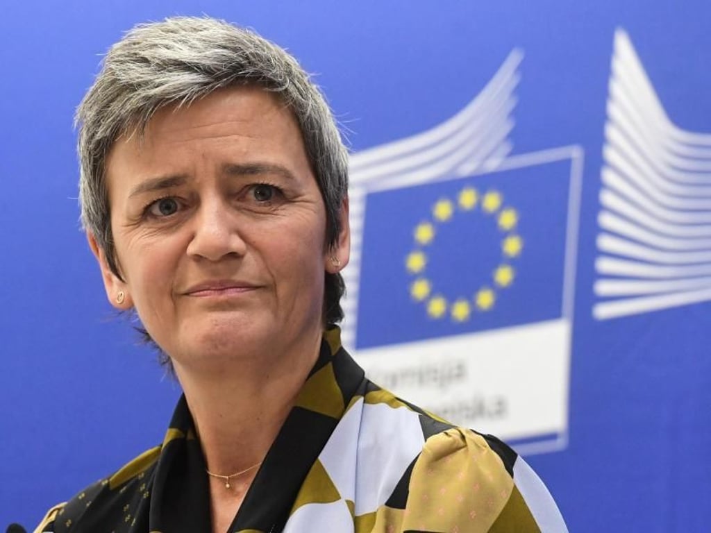 Auch die EU-Wettbewerbskommissarin Margrethe Vestager hat ihren Hut in den Ring geworfen. Foto: Piotr Nowak/PAP