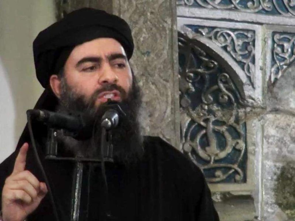 IS-Chef Abu Bakr al-Bagdadi. Foto: AP
