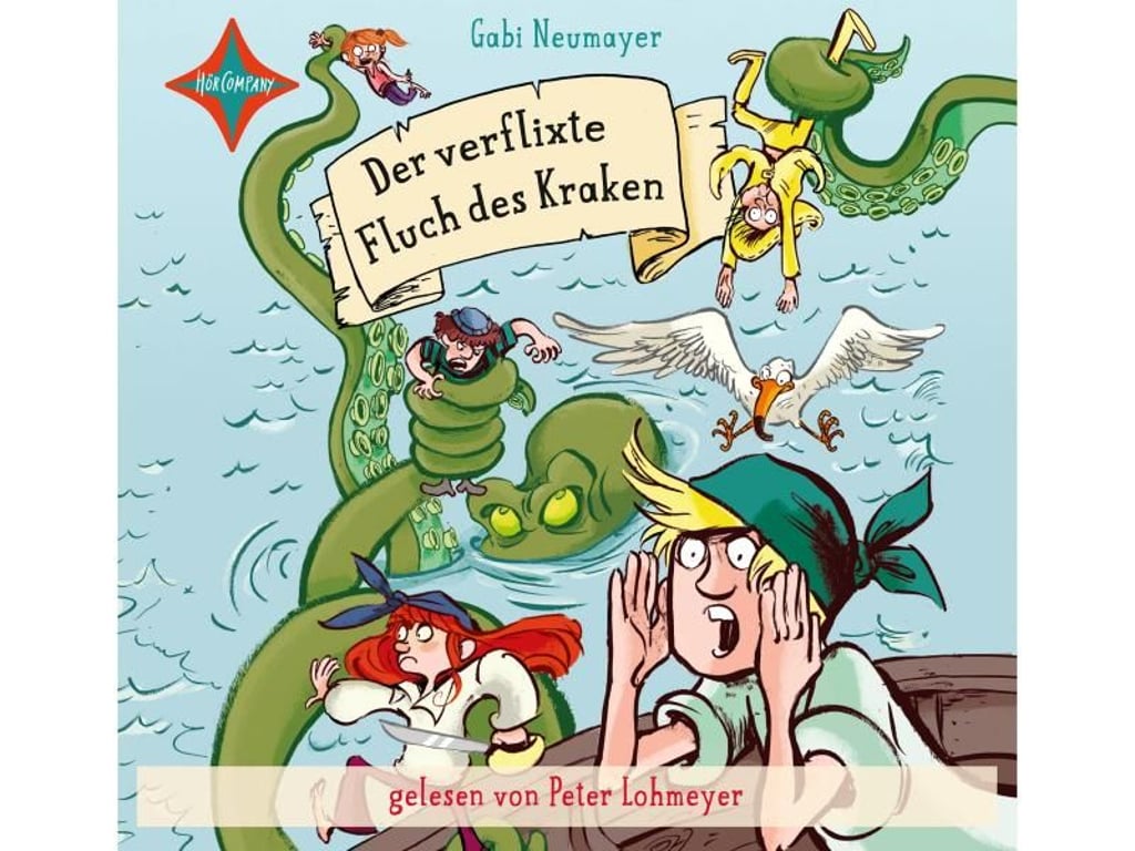 Piraten und Kraken: Diese klassische Konstellation bringt Spannung für Kinder. Foto: Hörcompany