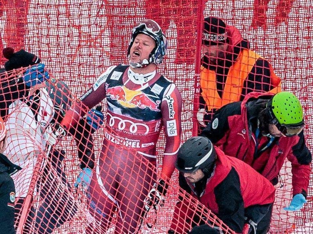 Aksel Lund Svindal hatte einen folgenschweren Sturz auf der Streif. Foto: epa