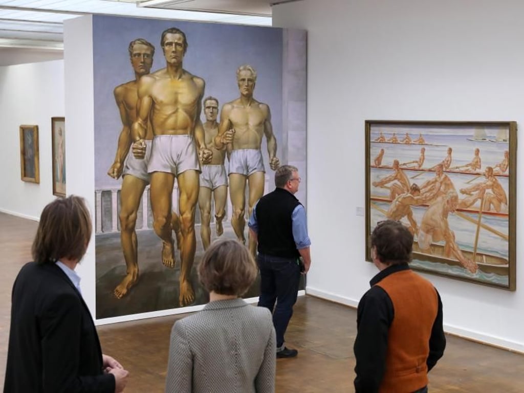 «Turner» (1939) von Gerhard Keil in der Ausstellung. Foto: Bernd Wüstneck