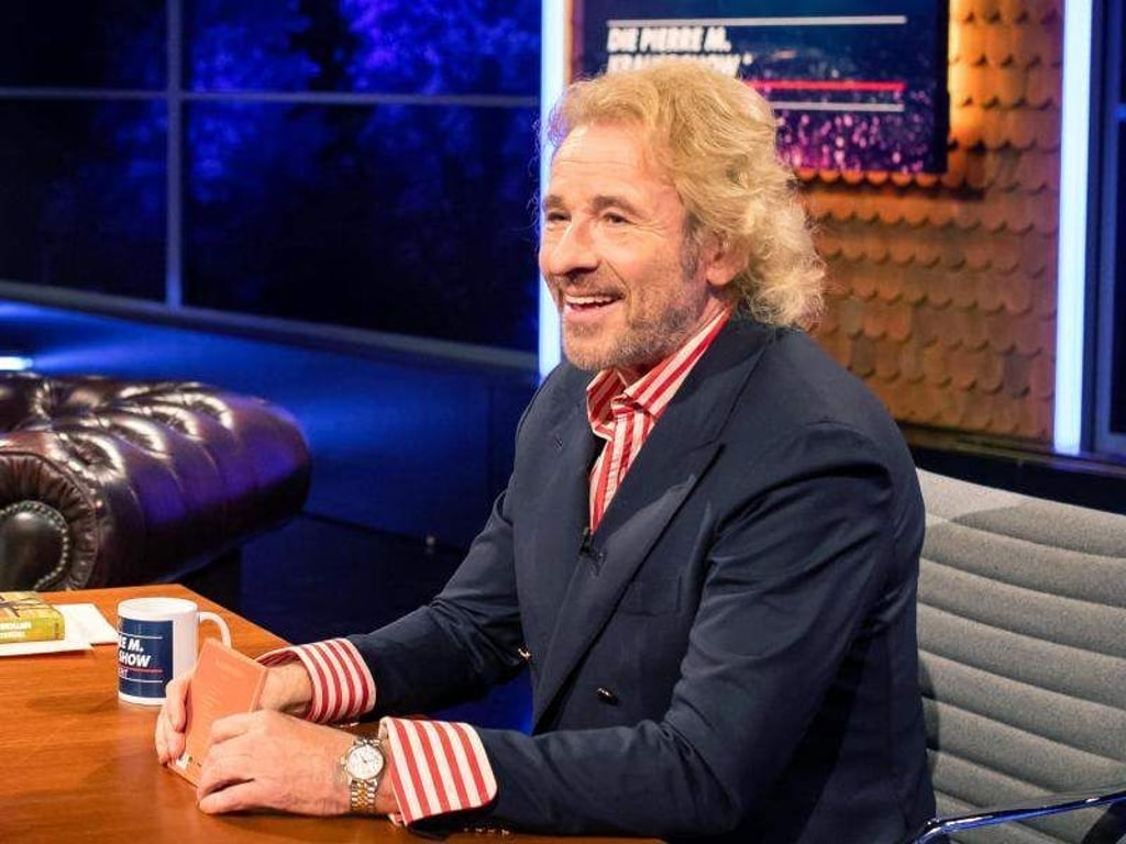 Thomas Gottschalk lässt es langsam angehen. Foto: Philipp von Ditfurth