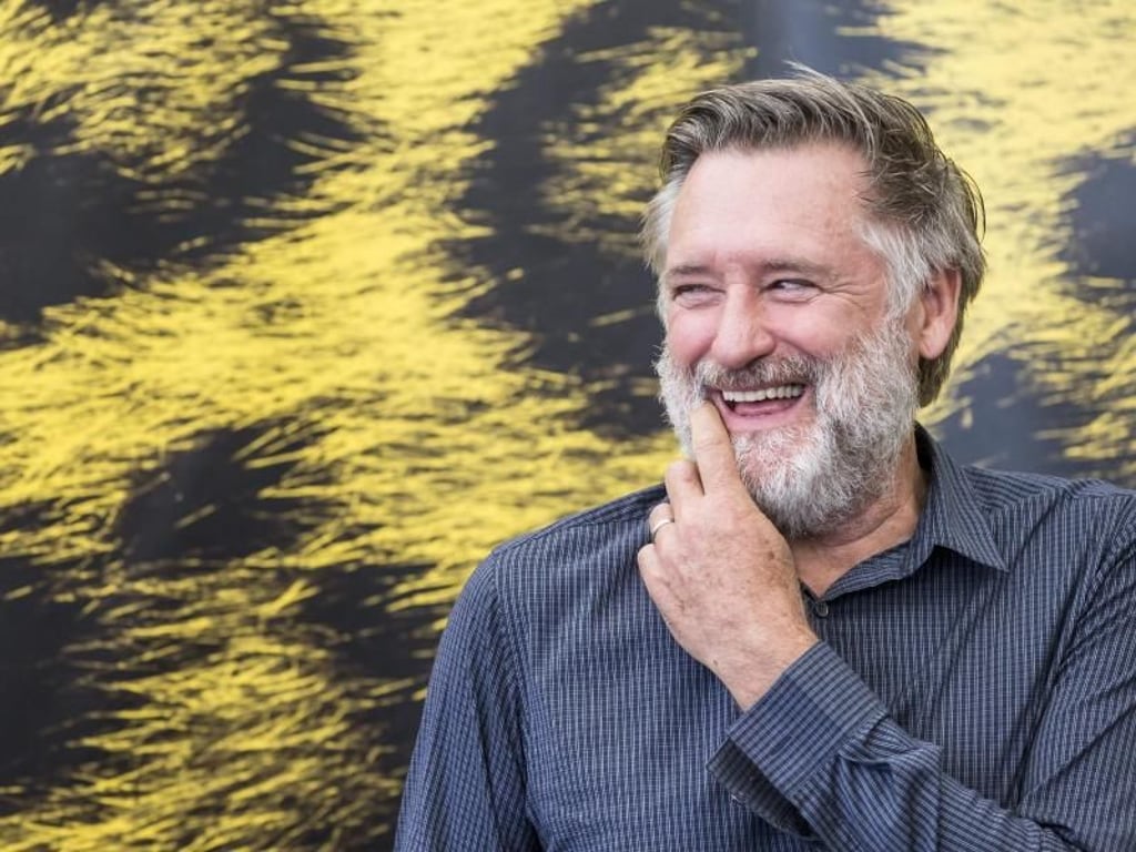 US-Schauspieler Bill Pullman sichtlich gut gelaunt nach der Verleihung des «Excellence Award». Foto: Alexandra Wey