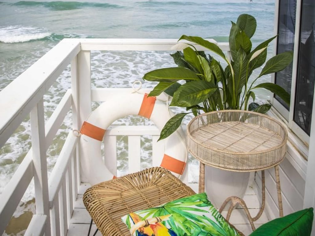 Das Mini-Hotel hat auch einen Balkon. Foto: Guy Yechiely/Tourismusministerium