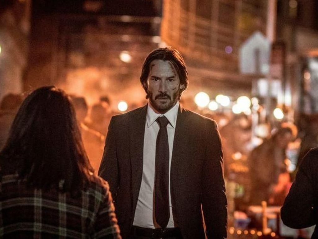 Nach der Arbeit: John Wick ramponiert, aber fokussiert. Foto: Concorde Home Entertainment
