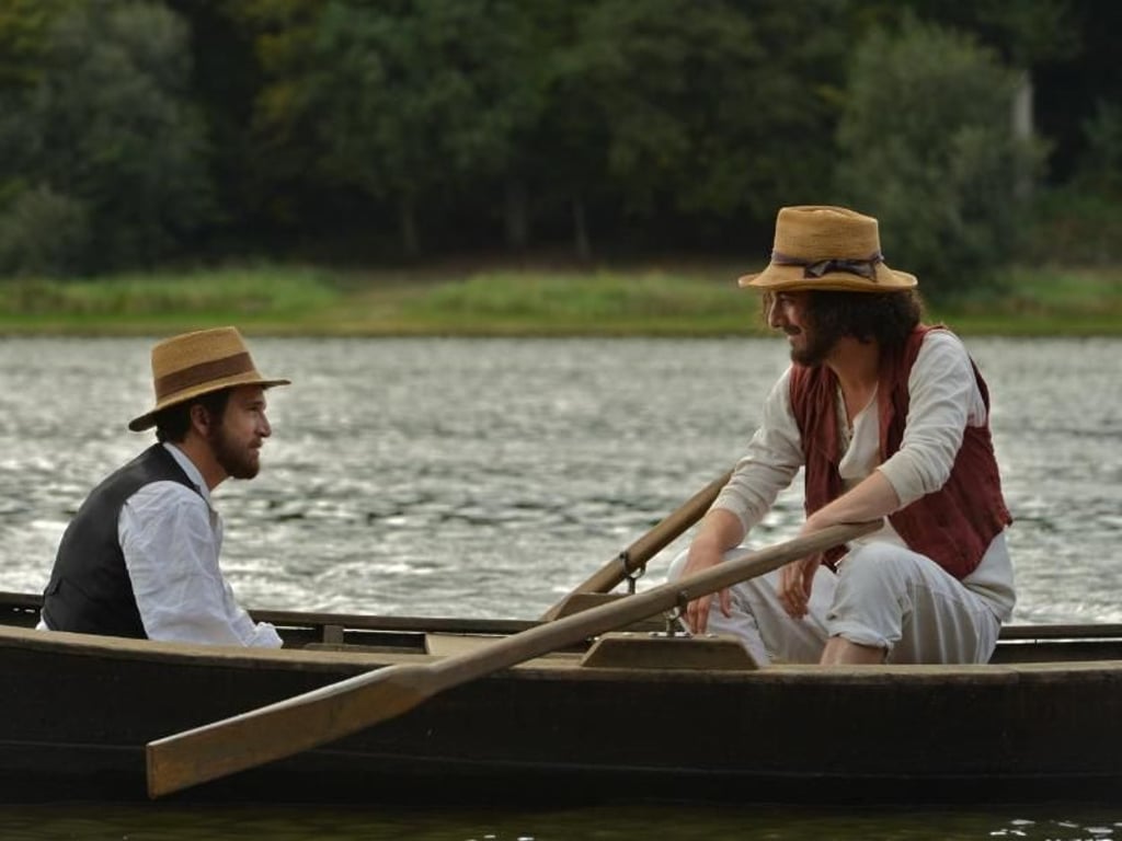Der Schriftsteller und der Maler - eng verbunden wie Brüder. Foto: Prokino.