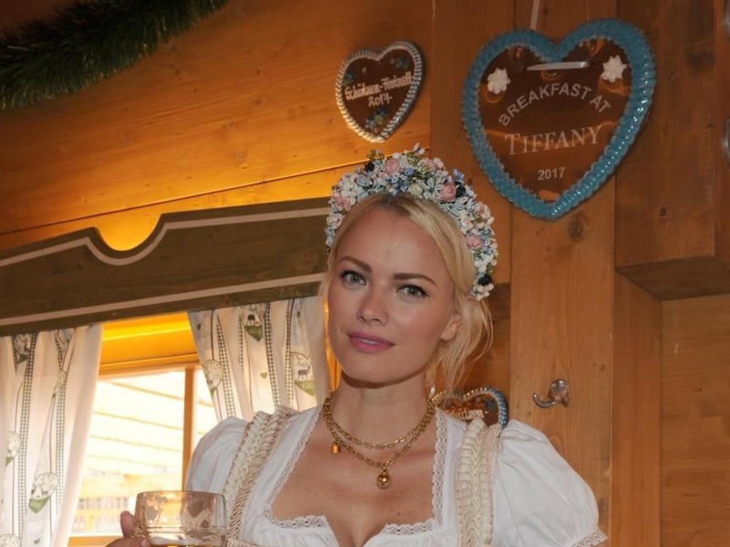 Model Franziska Knuppe zieht es immer wieder auf die Wiesn. Foto: Ursula Düren