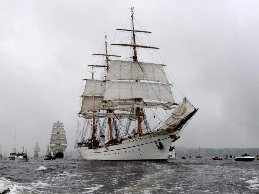 Rechtsrock an Bord? Crewmitglieder sollen auf der «Gorch Fock» Rechtsrock gehört haben. Foto: Carsten Rehder