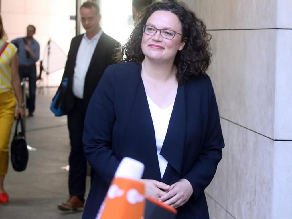 Andrea Nahles wird auch ihr Bundestagsmandat niederlegen und sich damit komplett aus der Bundespolitik zurückziehen. Foto: Wolfgang Kumm