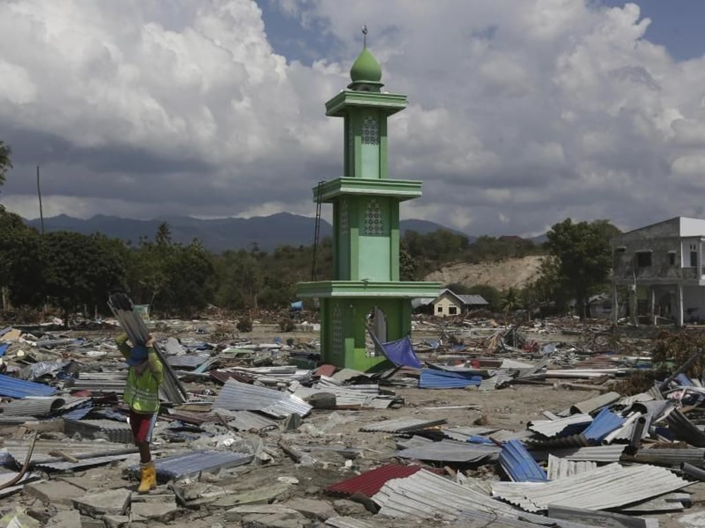 Die Katastrophe in Indonesien hat mehr als 1400 Menschenleben gefordert. Foto: Tatan Syuflana/AP