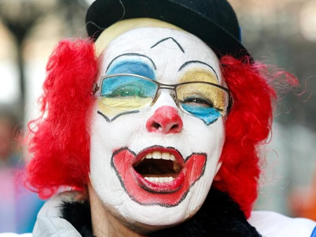 Ein lustiger Clown. Foto: Roland Weihrauch