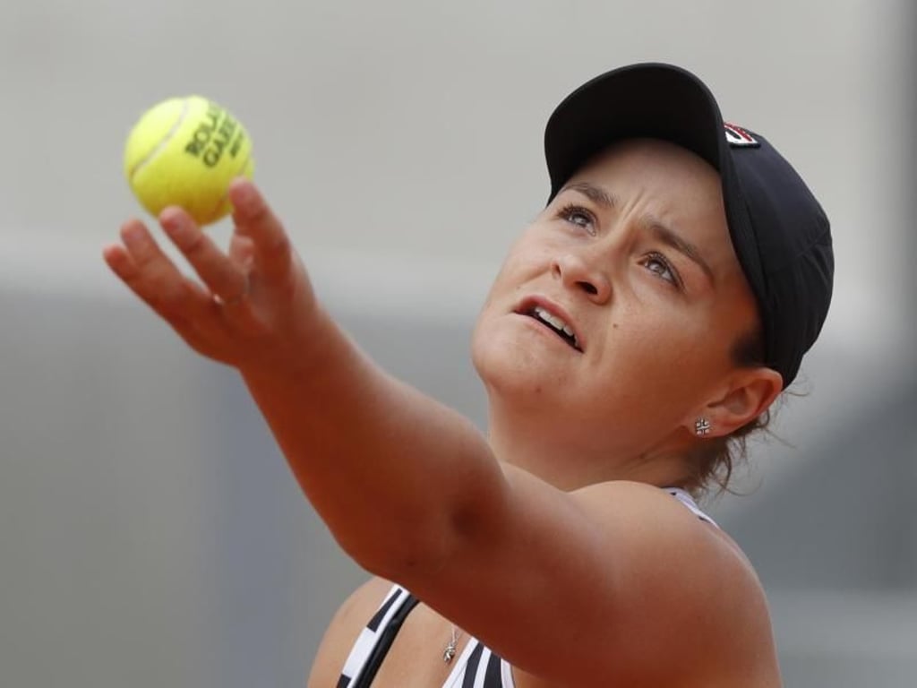 Ashleigh Barty hat sich ins Finale der French Open gespielt. Foto: Michel Euler/AP