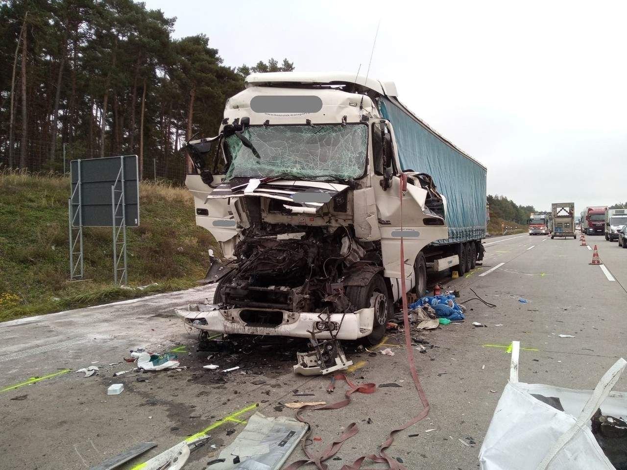 Schwerer Lkw-Unfall Auf A2 Bei Burg