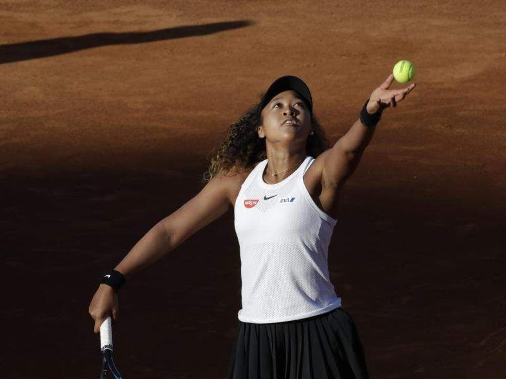 Naomi Osaka tritt ihr Viertelfinale gegen Bertens nicht an. Foto: Alessandra Tarantino/AP