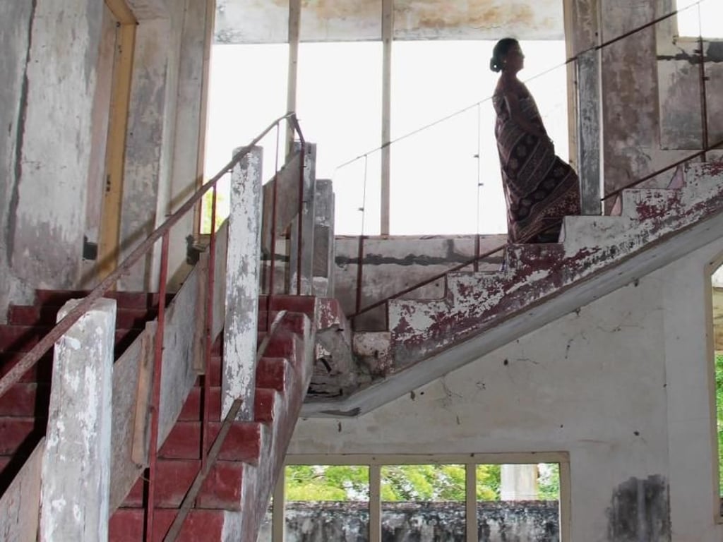 Dieses Krankenhaus auf der Halbinsel Jaffna wurde im Krieg zerbombt. Foto: Dagmar Gehm