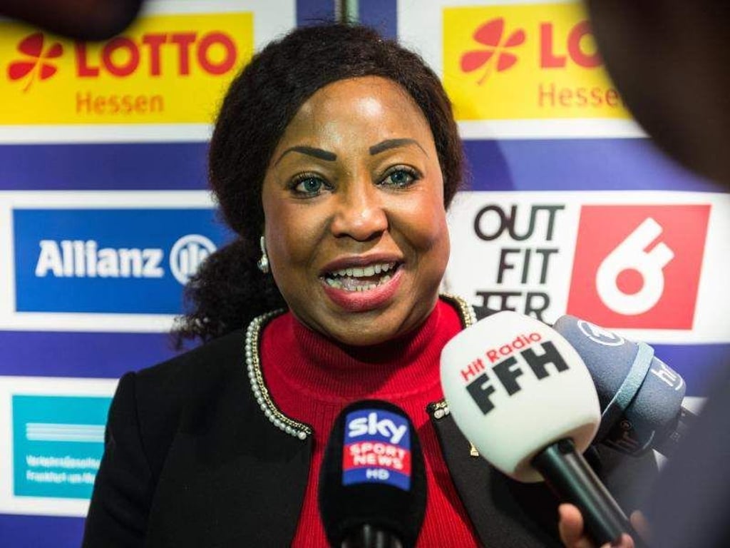 Der Senegalesin Fatma Samoura wird ein Interessenkonflikt bei der Wahl des WM-Gastgebers 2026 vorgeworfen. Foto: Andreas Arnold