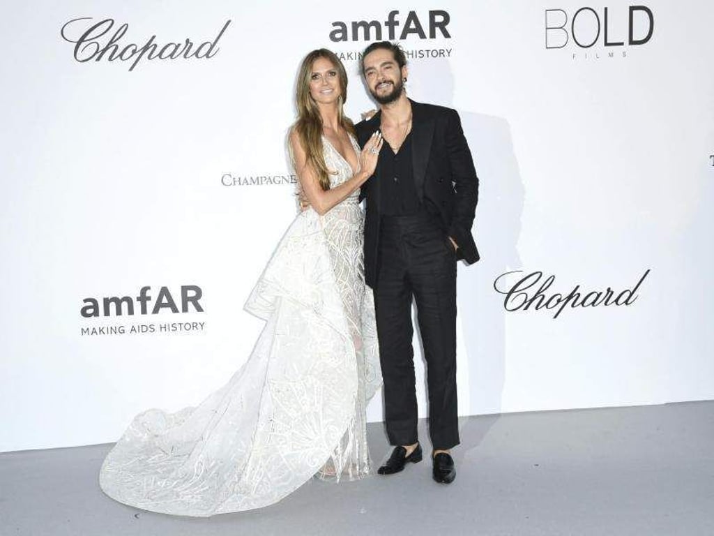Heidi Klum und Tom Kaulitz sind glücklich. Foto: Arthur Mola/Invision/AP
