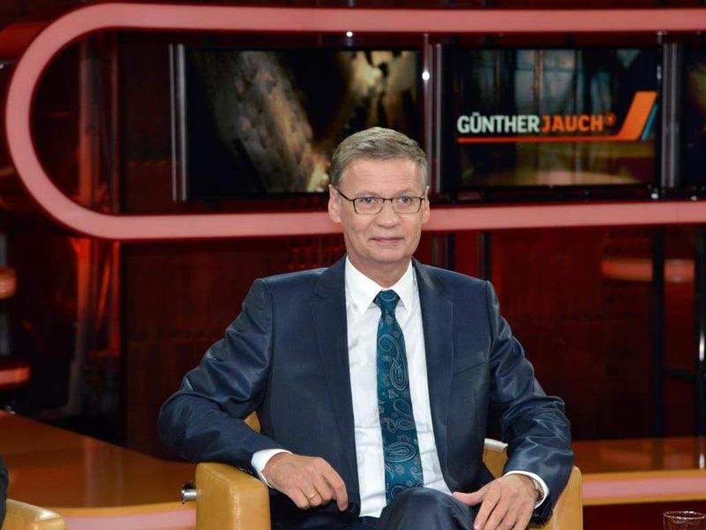 Günther Jauch steht vor seinem letzten ARD-Polittalk. Foto: Karlheinz Schindler