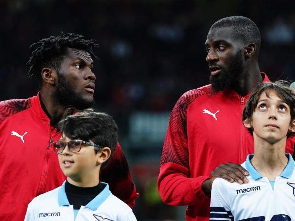 Franck Kessié (l) und Tiemoué Bakayoko wurden rassistisch beleidigt. Foto: Spada/Lapresse/Lapresse via ZUMA Press