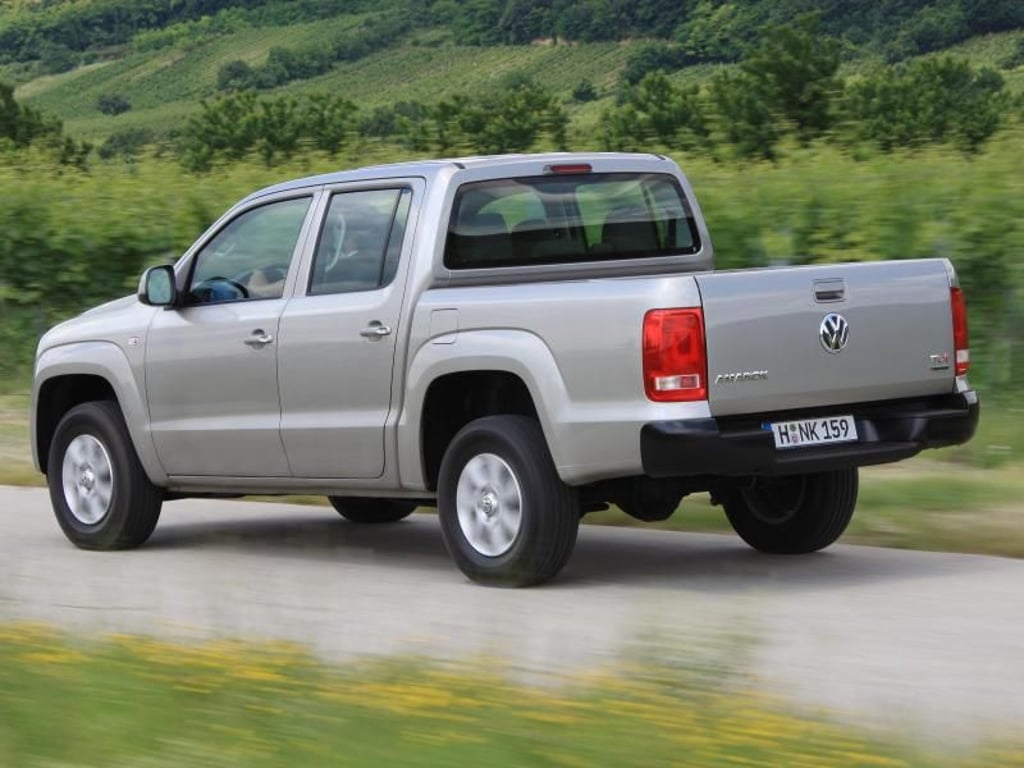 Bisher finden Pick-ups wie der VW Amarok in Deutschland kaum Käufer - In den USA sind sie dagegen sehr populär. Foto: Volkswagen