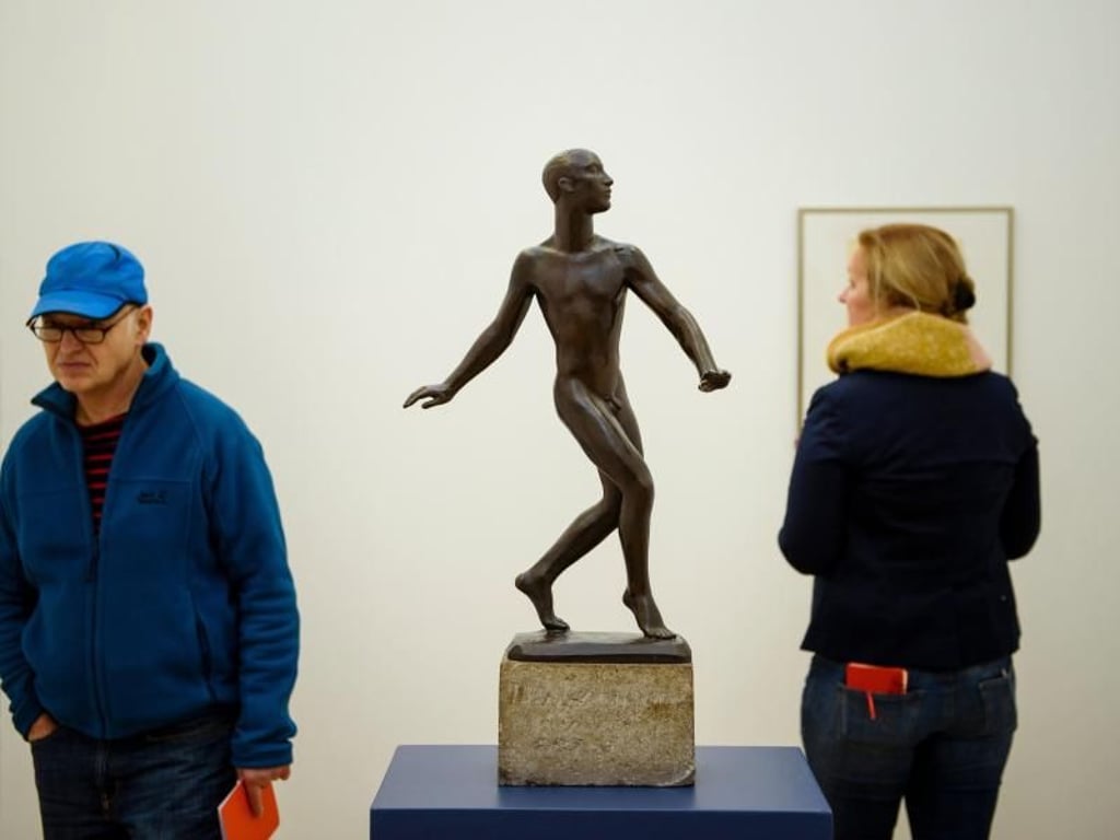 Die Skulptur «Vaslav Nijinsky» des Bildhauers und Zeichners Georg Kolbe. Foto: Gregor Fischer