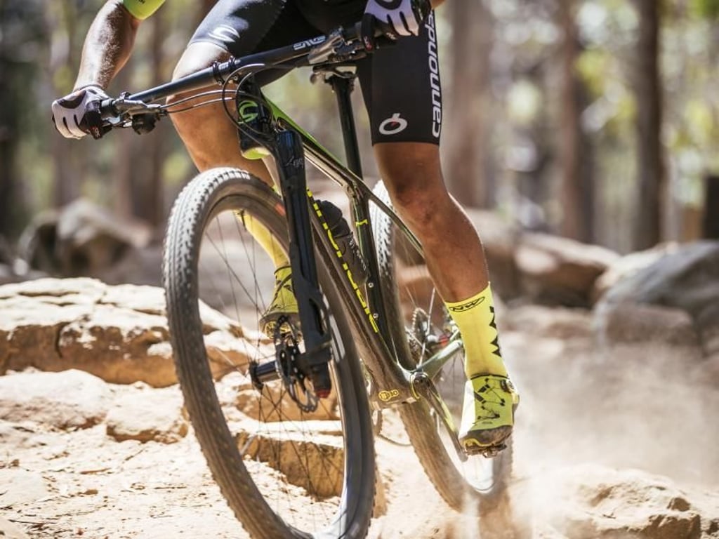 Besonders im harten Geländeeinsatz können Federungen ihr Können unter Beweis stellen. Foto: www.cannondale.com/pd-f