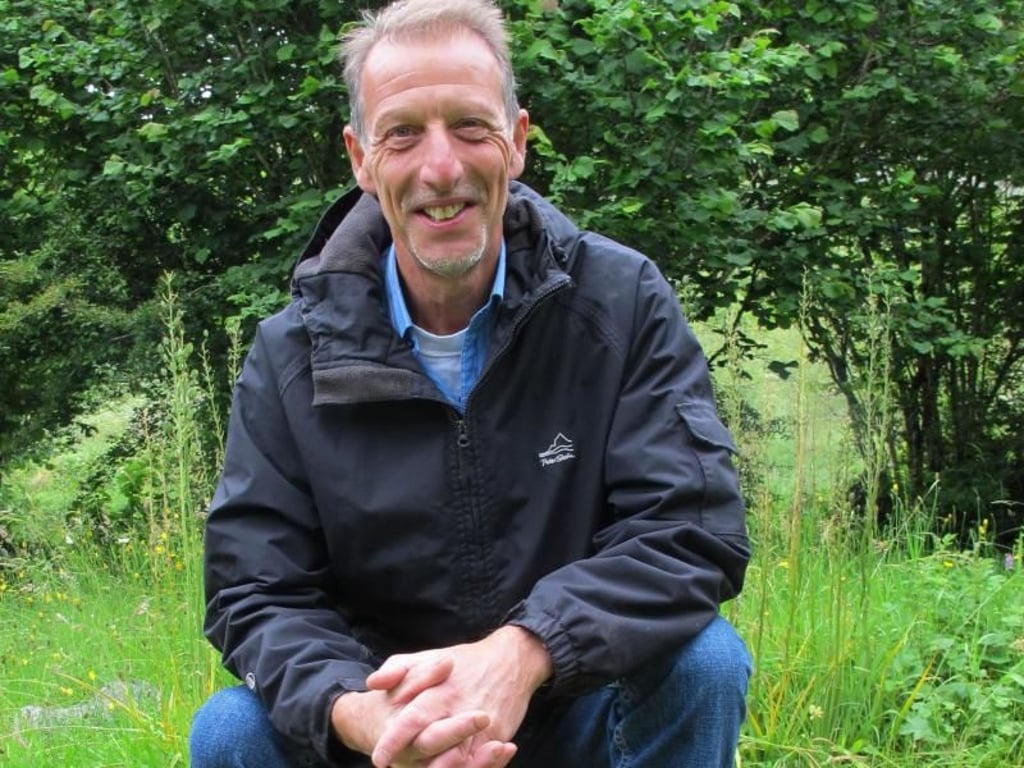 Trotziger Gärtner: Carl Wright vom Caher Bridge Garden in Irland. Foto: Daniela David