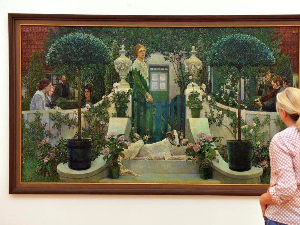 Heinrich Vogelers «Sommerabend» (1905). Foto: Carmen Jaspersen