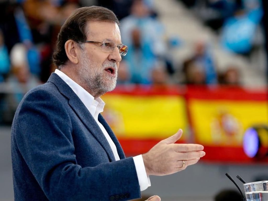 Ministerpräsident Rajoy stellte klar: «Ich habe eine große Koalition nicht vorgeschlagen, und das hat auch niemand in meiner Partei getan.» Foto: Juanjo Martin