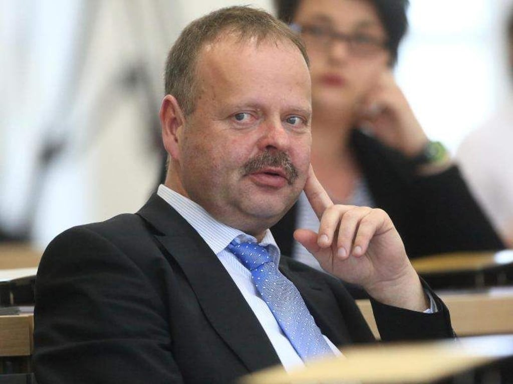 Wulf Gallert (Die Linke). Foto: Jens Wolf/Archiv