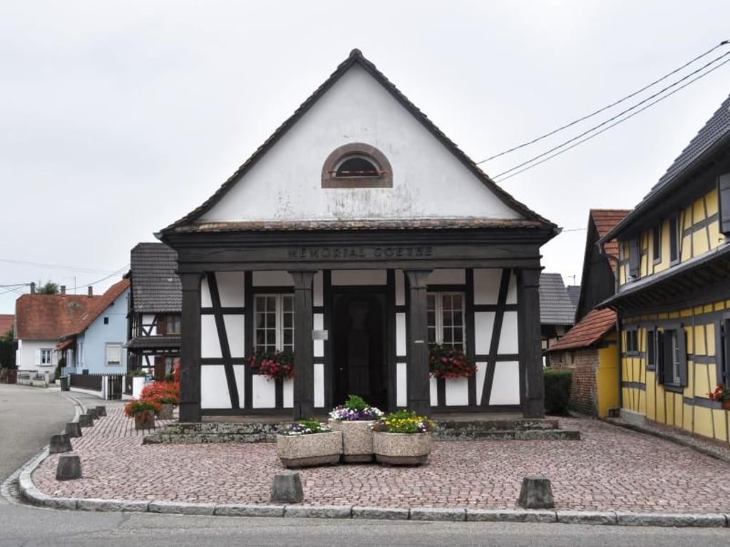 Goethe-Gedenkstätte in Sessenheim im Elsaß. Foto: Claudia Kornmeier