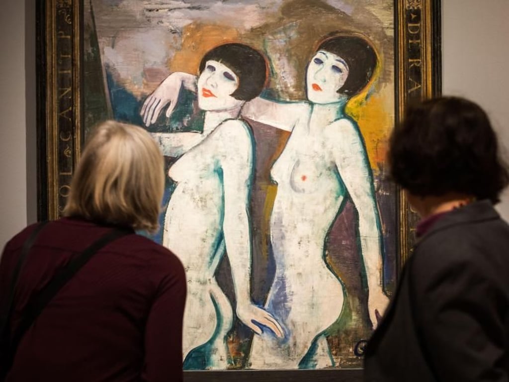 «Tiller Girls» von Karl Hofer (1927). Foto: Frank Rumpenhorst