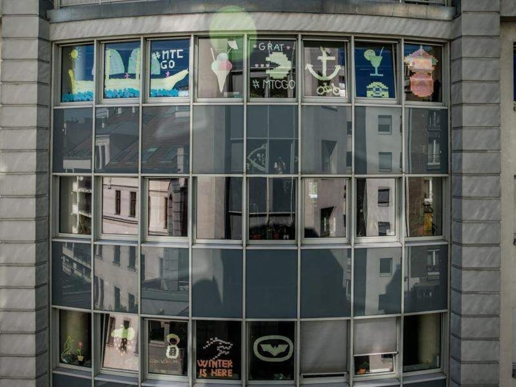 Kreativ mit «Post it»-Zettelchen. Foto: Zoltan Balogh