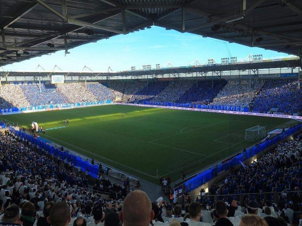 Blick in die MDCC-Arena. Foto: Jens Wolf/Archiv