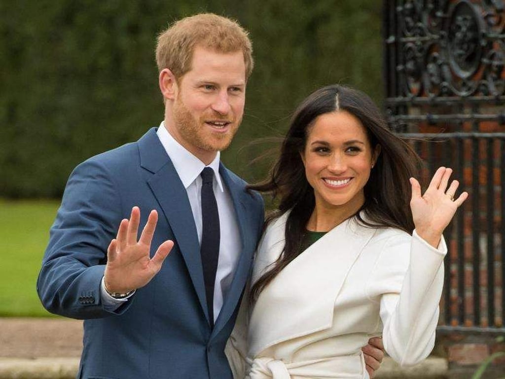 Der 19. Mai ist ihr großer Tag: Prinz Harry und Meghan Markle. Foto: Dominic Lipinski/PA Wire