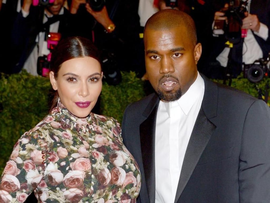 Paar mit hohem Glamour-Faktor: Kim Kardashian und Kanye West. Foto: Justin Lane