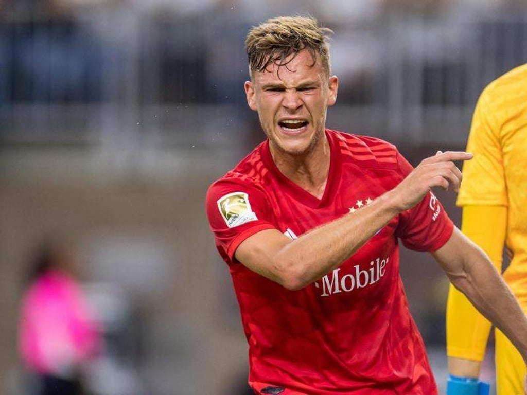Wegen der offensiven Ausrichtung beider Teams tippt Bayern Münchens Joshua Kimmich «auf ein 6:6». Foto: Trask Smith/CSM via ZUMA Wire