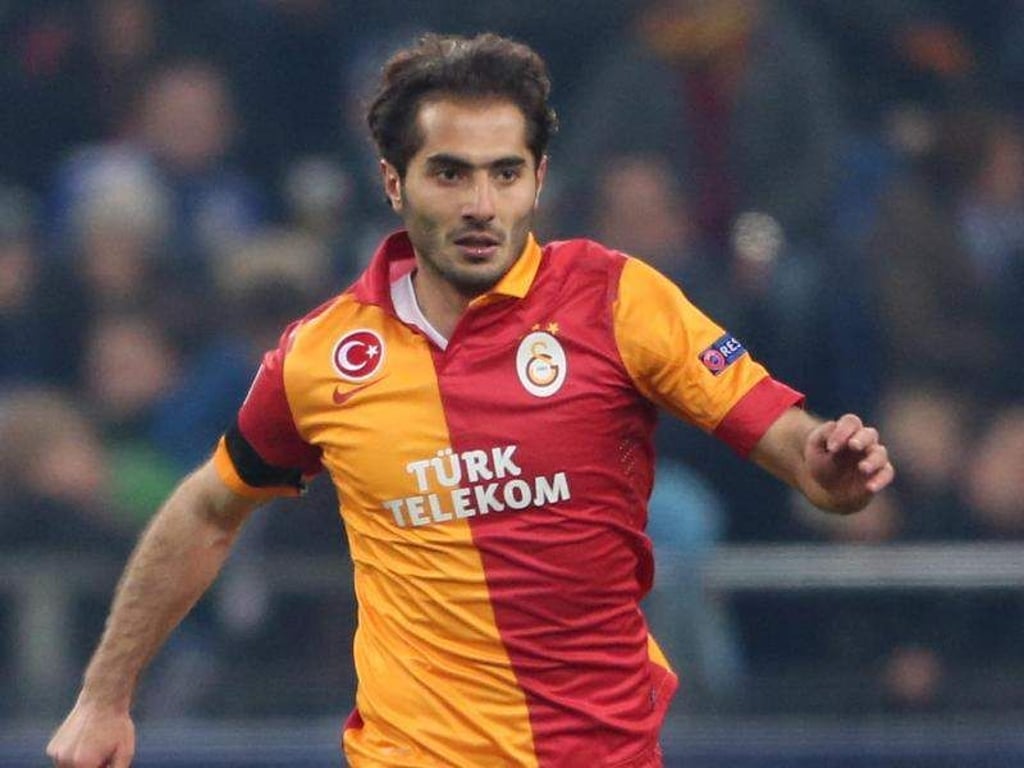 Hamit Altintop im Trikot von Galatasaray Istanbul. Foto: Friso Gentsch