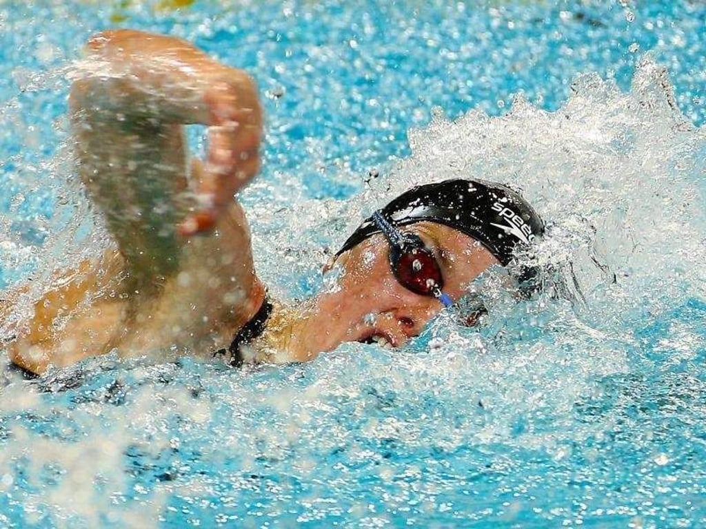Britta Steffen konnte krankheitsbedingt nicht mehr starten. Foto: Hannibal