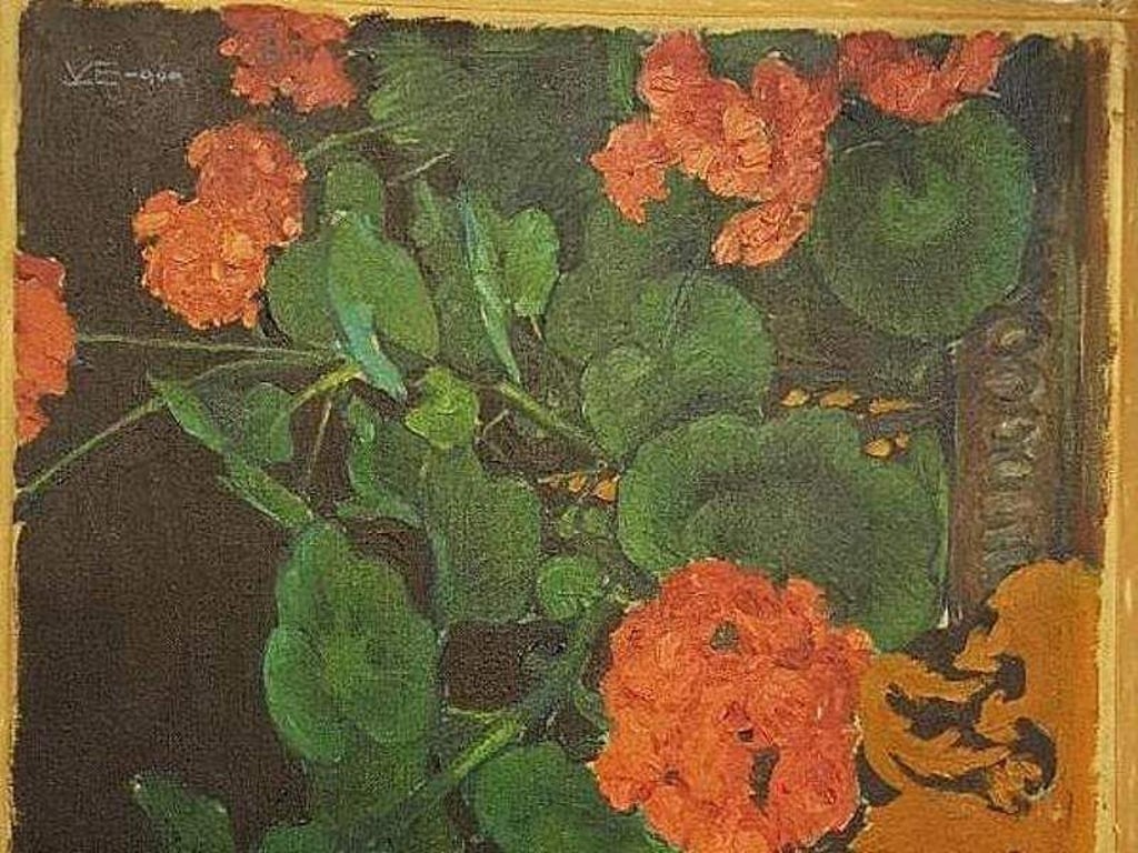 «Geranien» von Koloman Moser. Foto: Lpd Wien