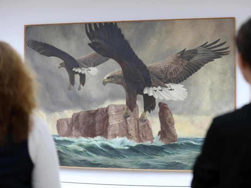 «Die Wacht (Seeadler)» (1940) von Michael Mathias Kiefer. Foto: Bernd Wüstneck