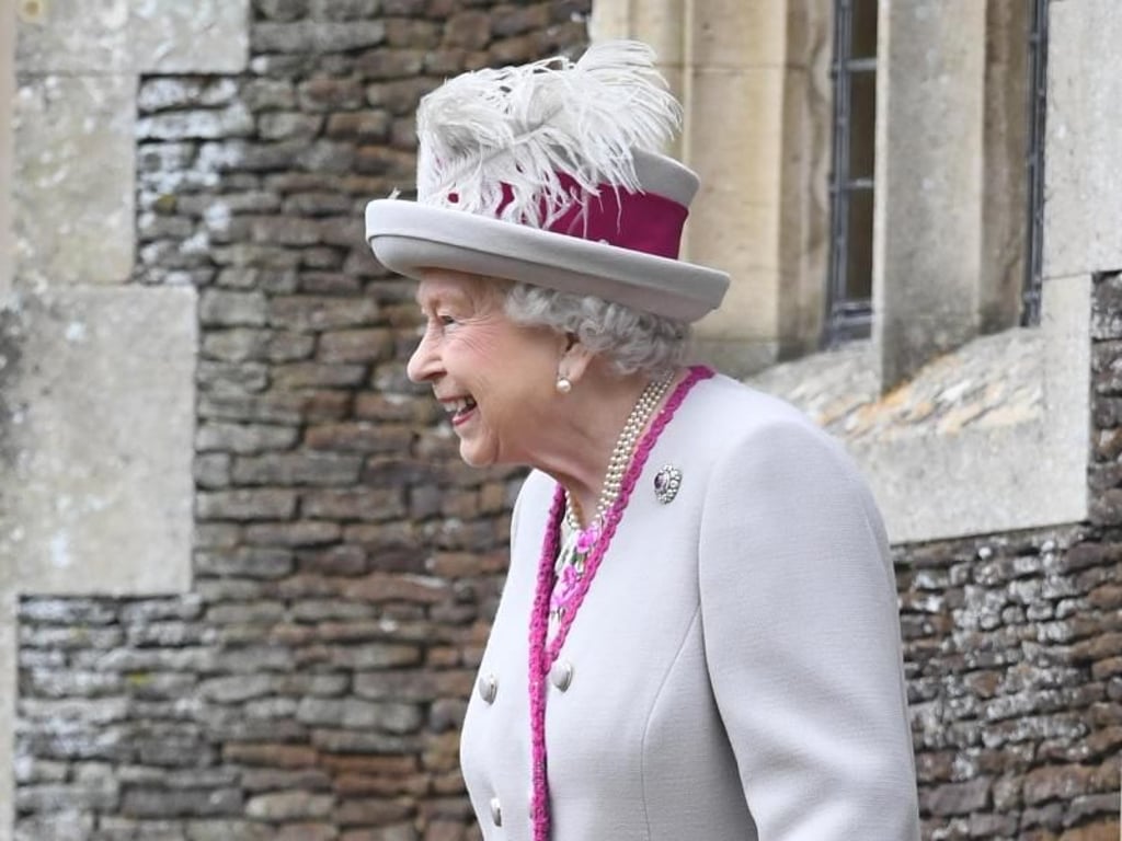Die Queen ist bester Laune. Foto: Joe Giddens/PA